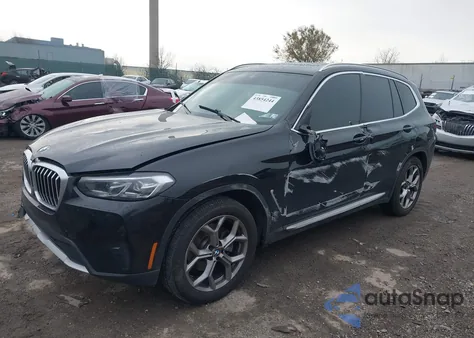2022 BMW X3 xDrive30I from USA, damaged, VIN 5UX53DP06N9L22430